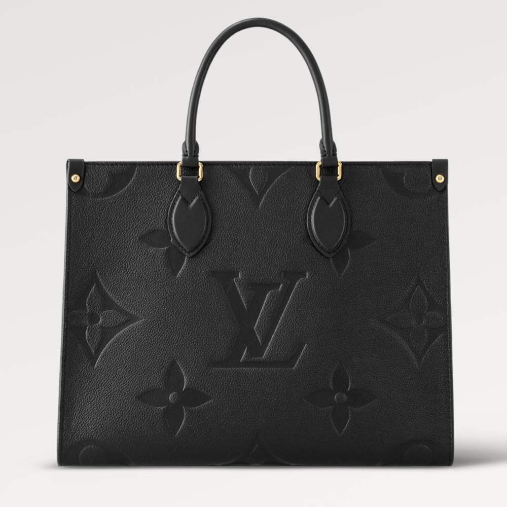 On-The-Go MM empreinte black leather